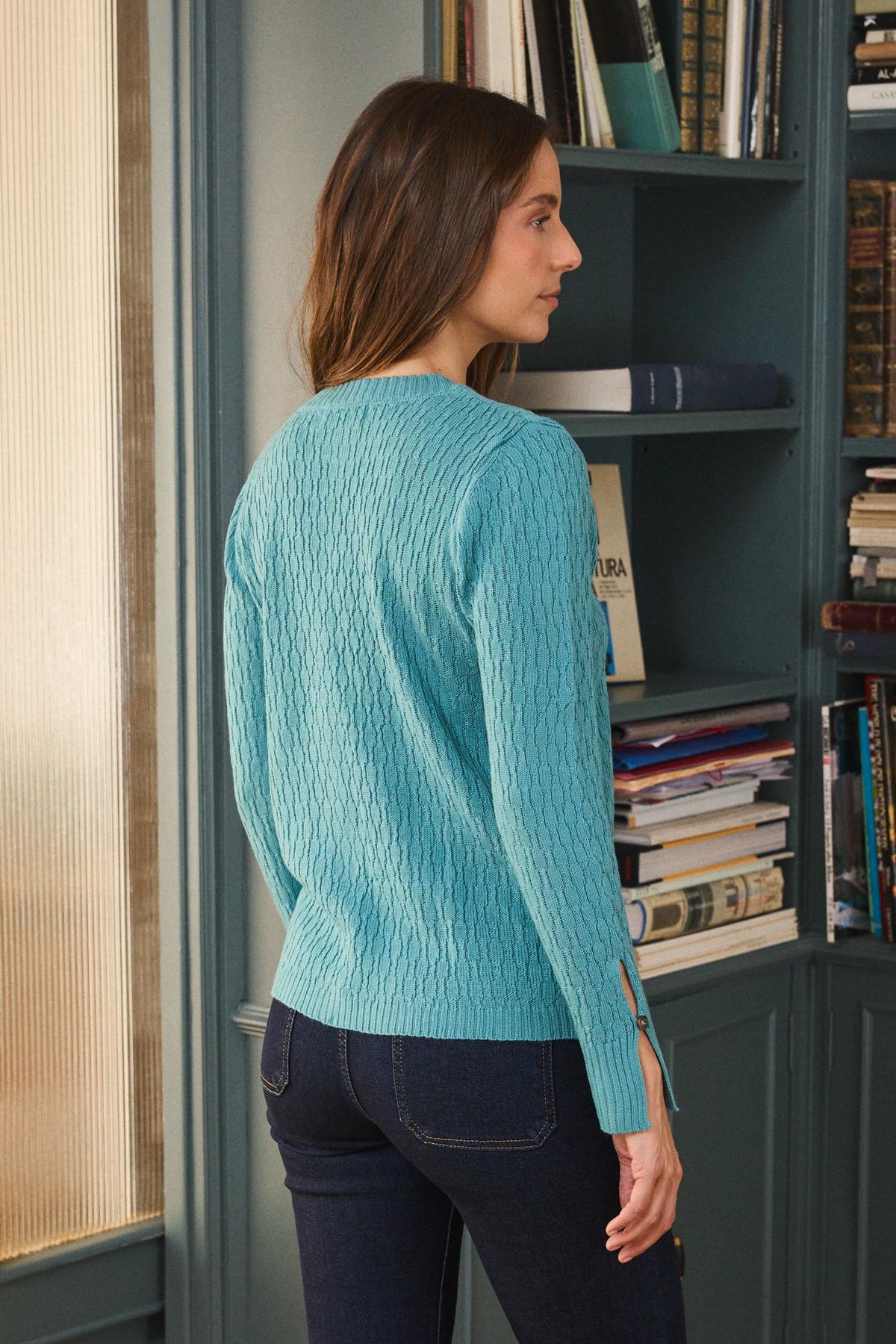 Plain Cardigan Amaya
