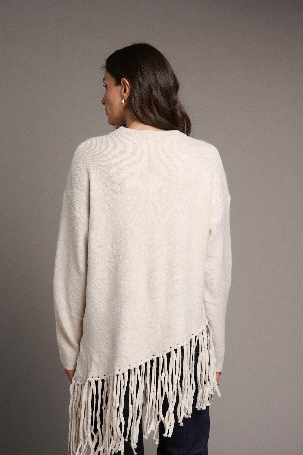 Long Fringe Sweater Marlen