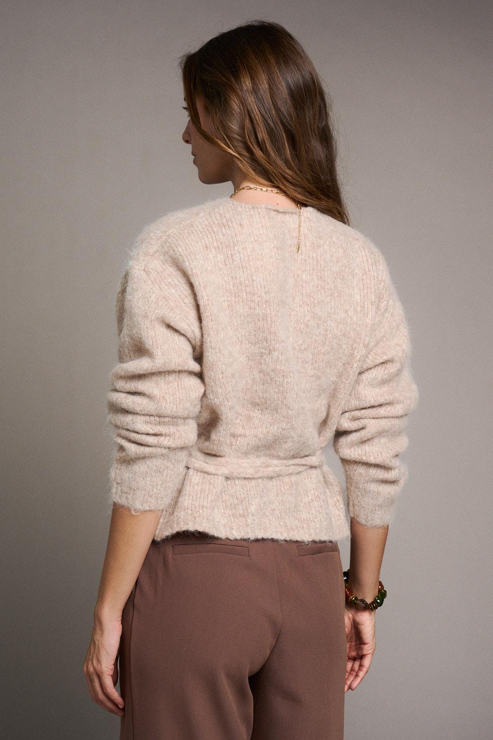 Maëlys Wrap Cardigan