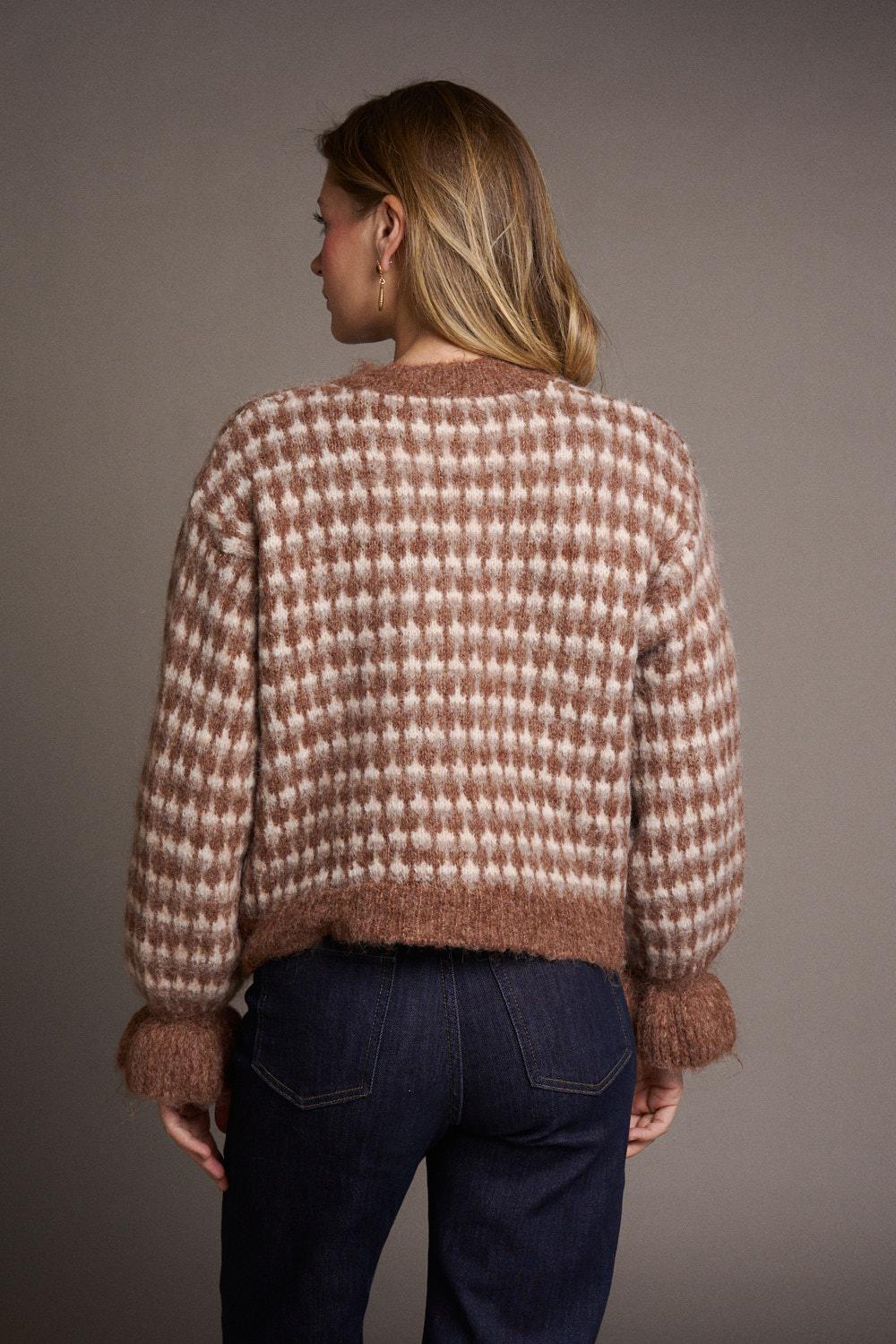 Amandine Ruffle Cardigan