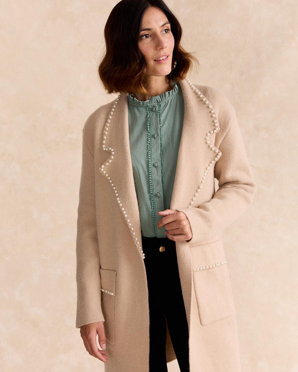 Lurdes Pearl Coat