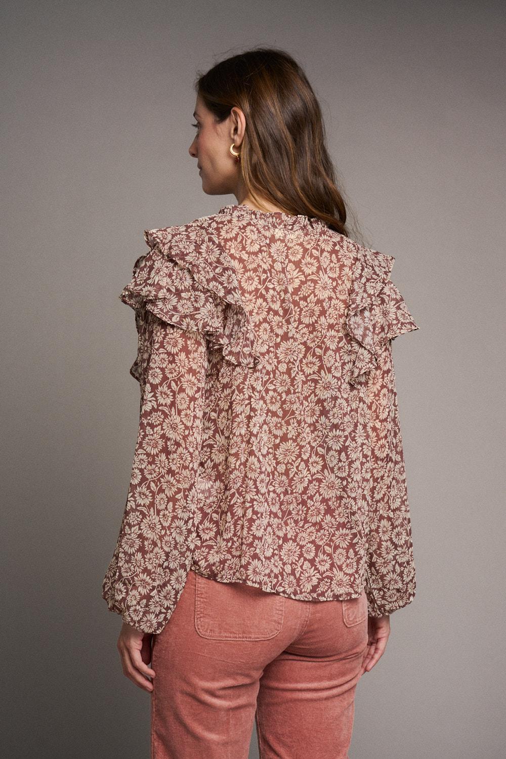 Dácil Floral Blouse