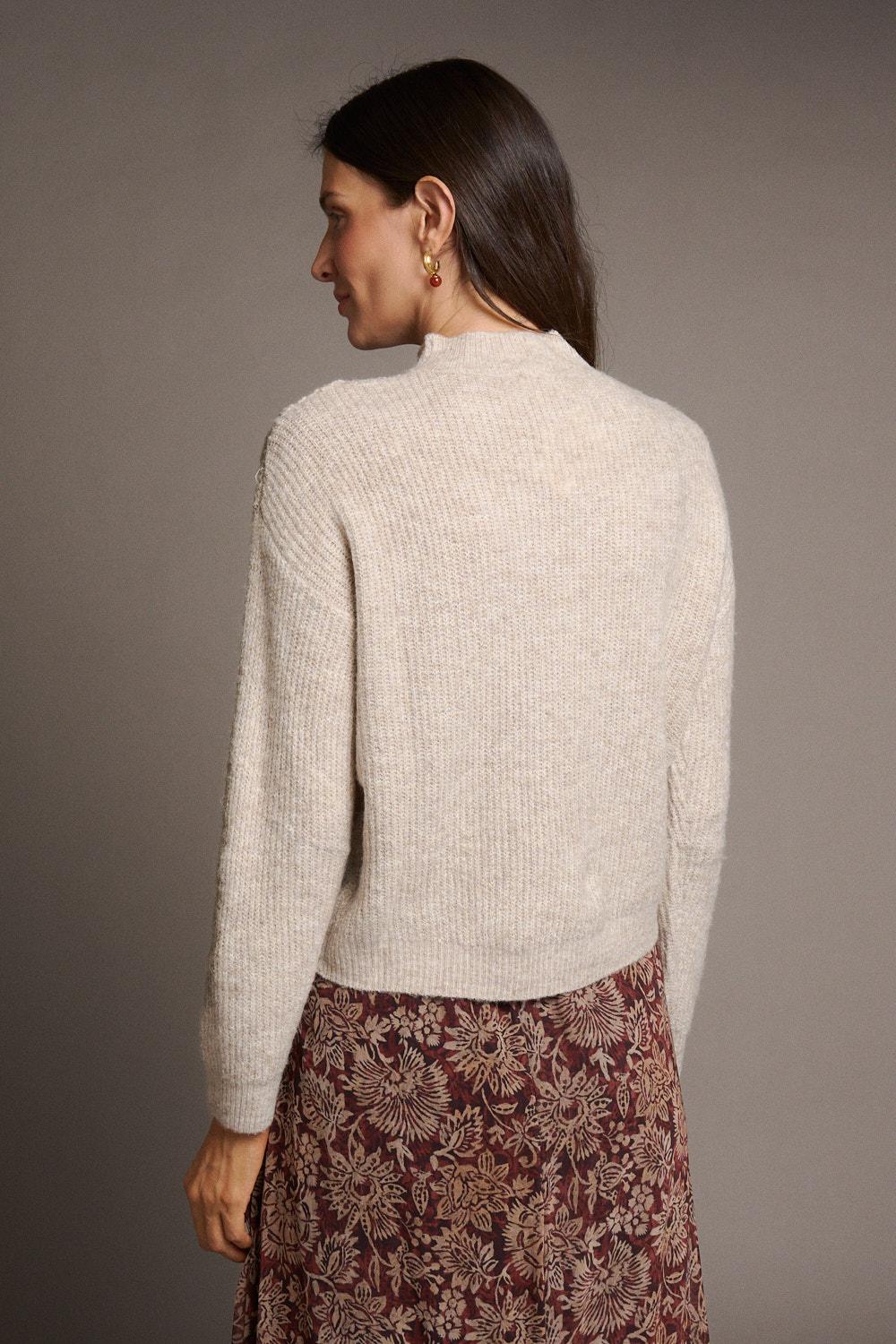 Esther Sweater with a collar