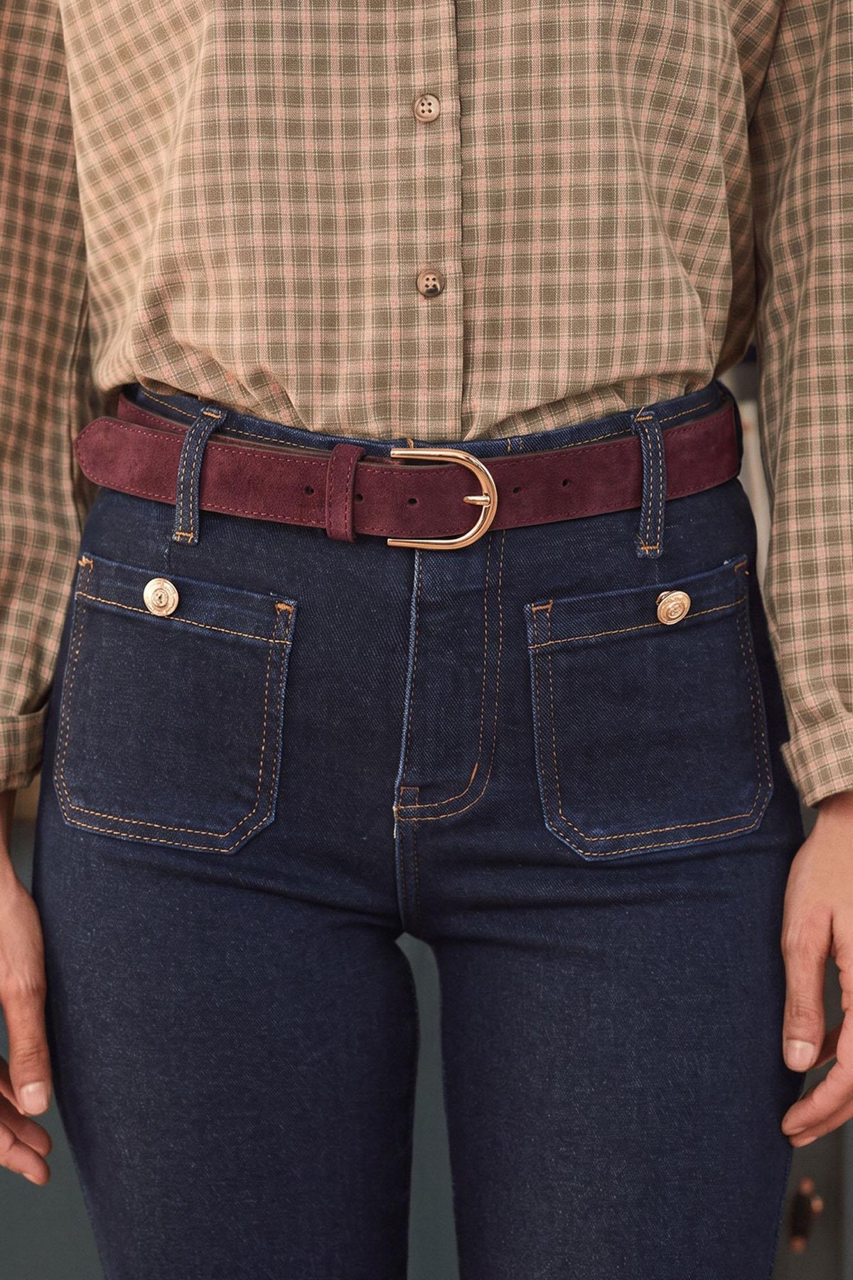 Helis Suede Belt