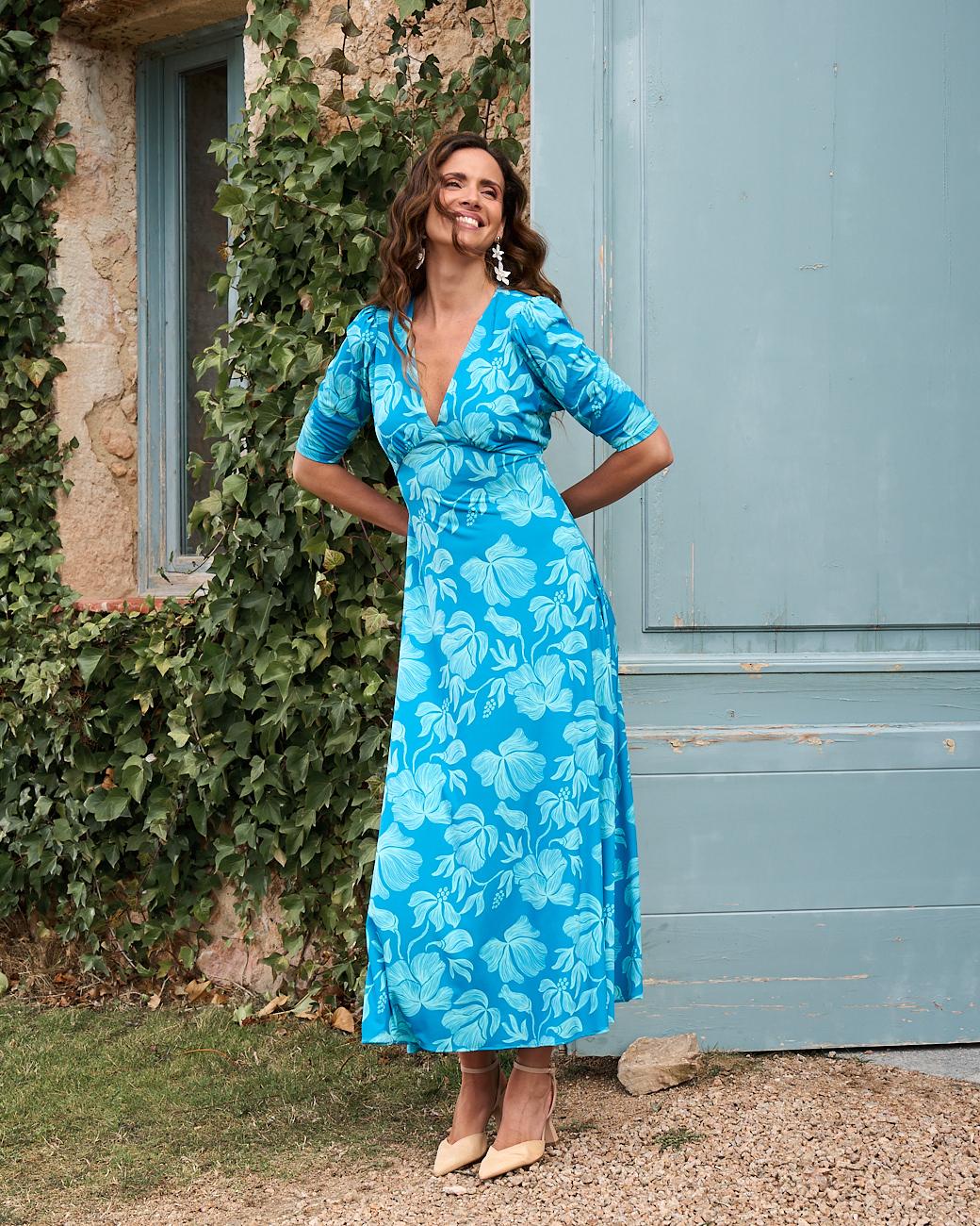 Irene Print Dress