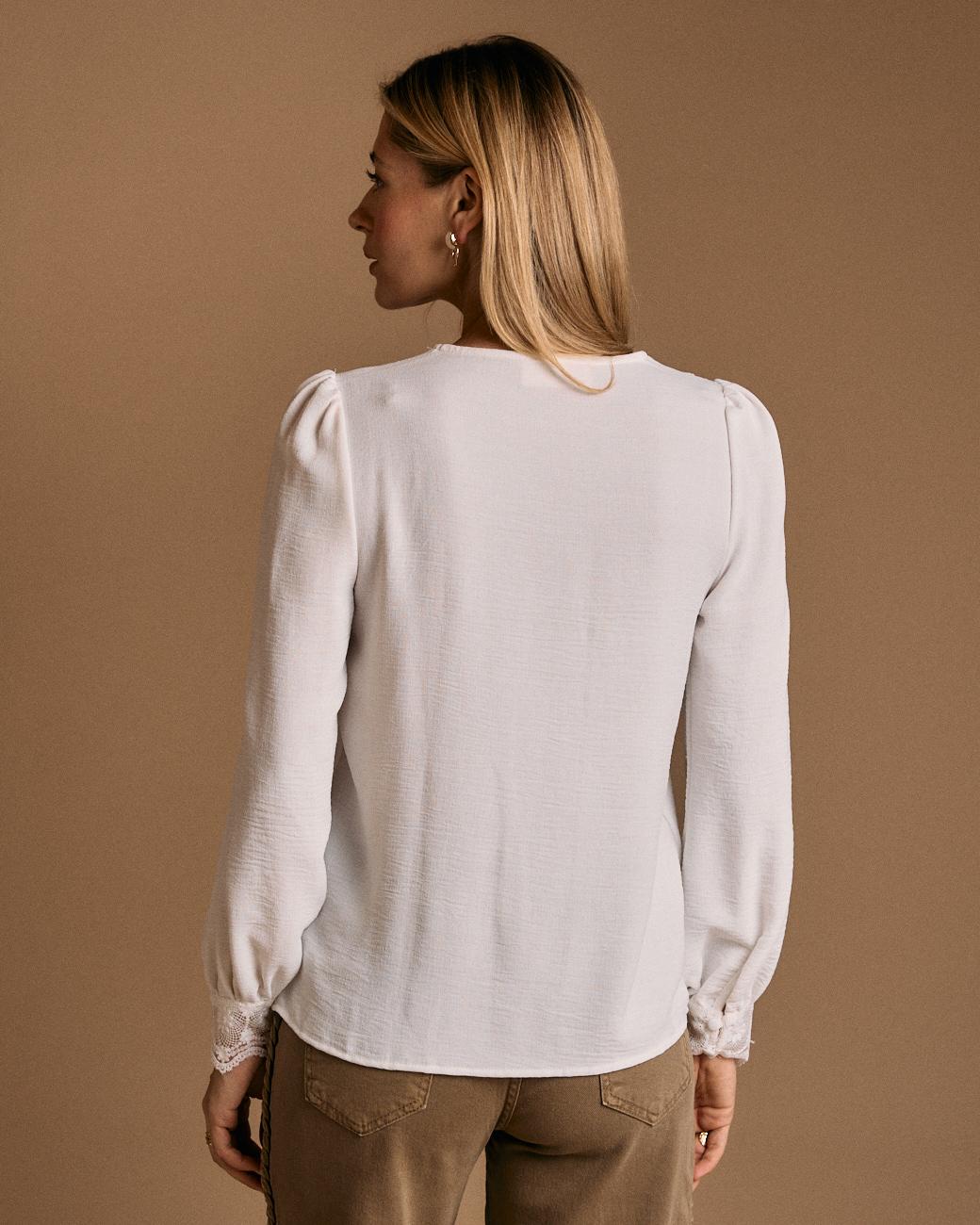 Greta Embroidered Detail Shirt