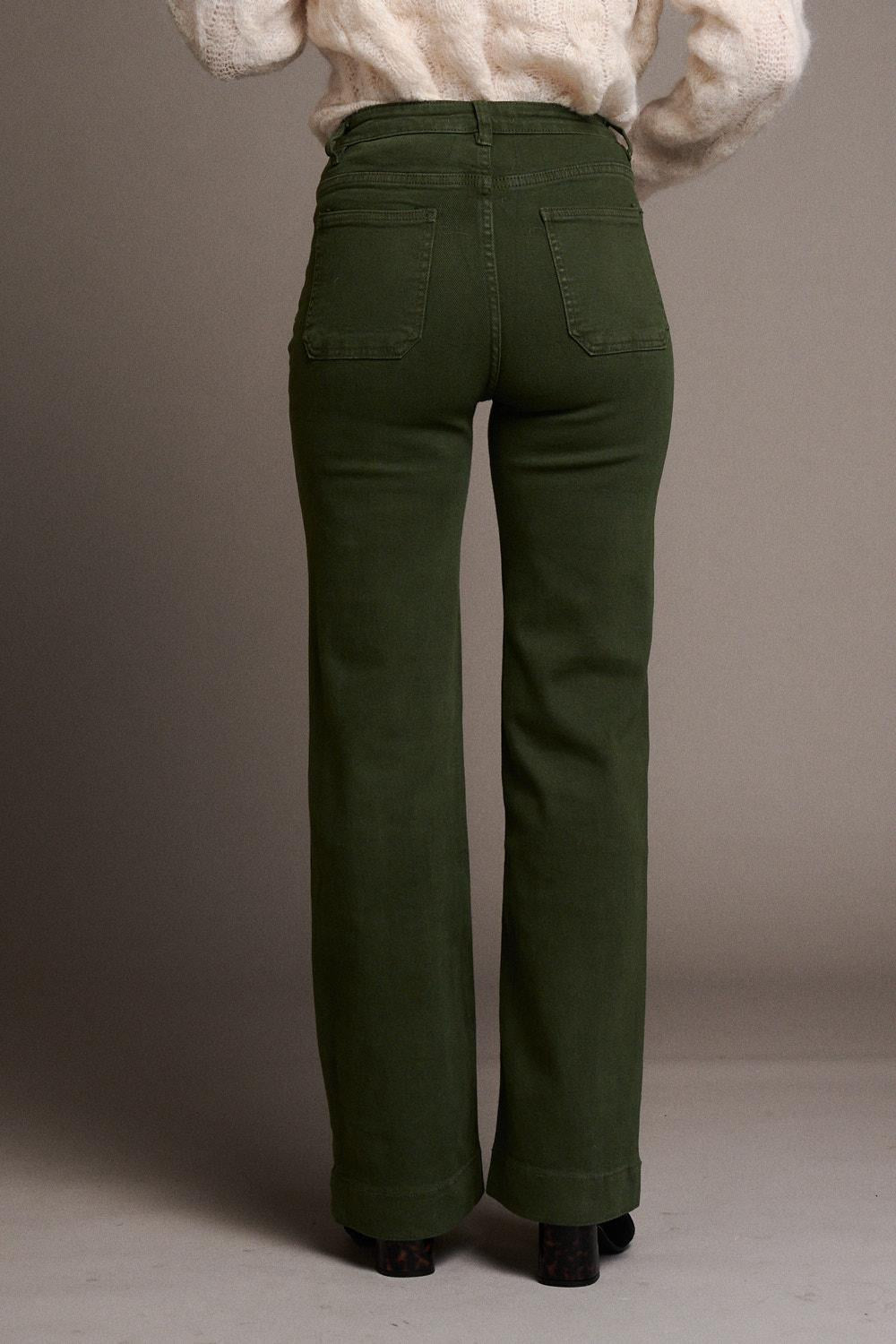 Blanche Denim Trousers
