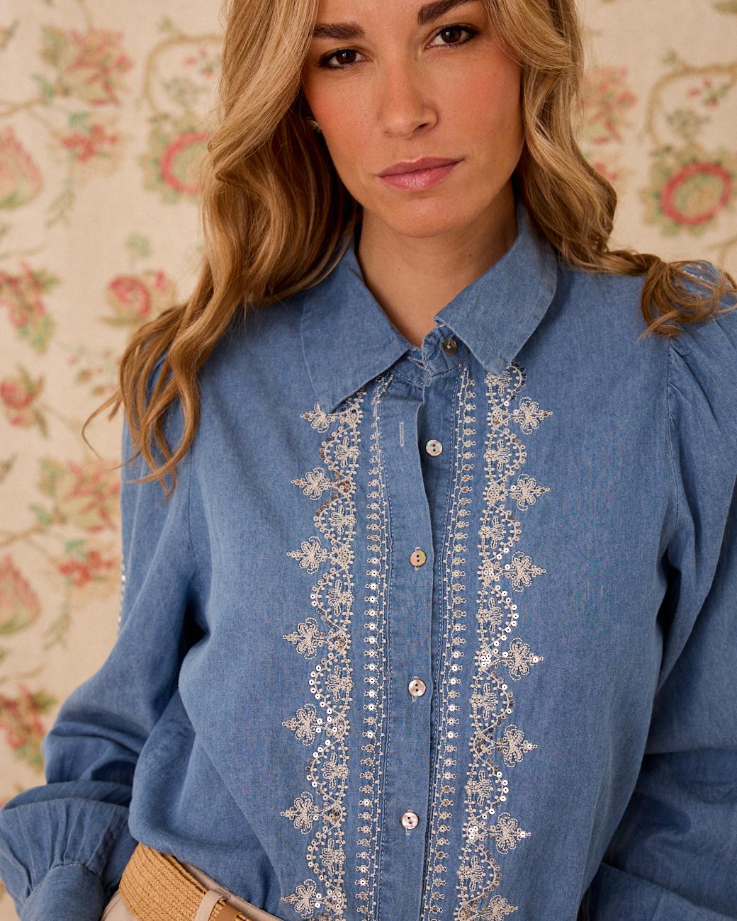Priscila Denim Shirt