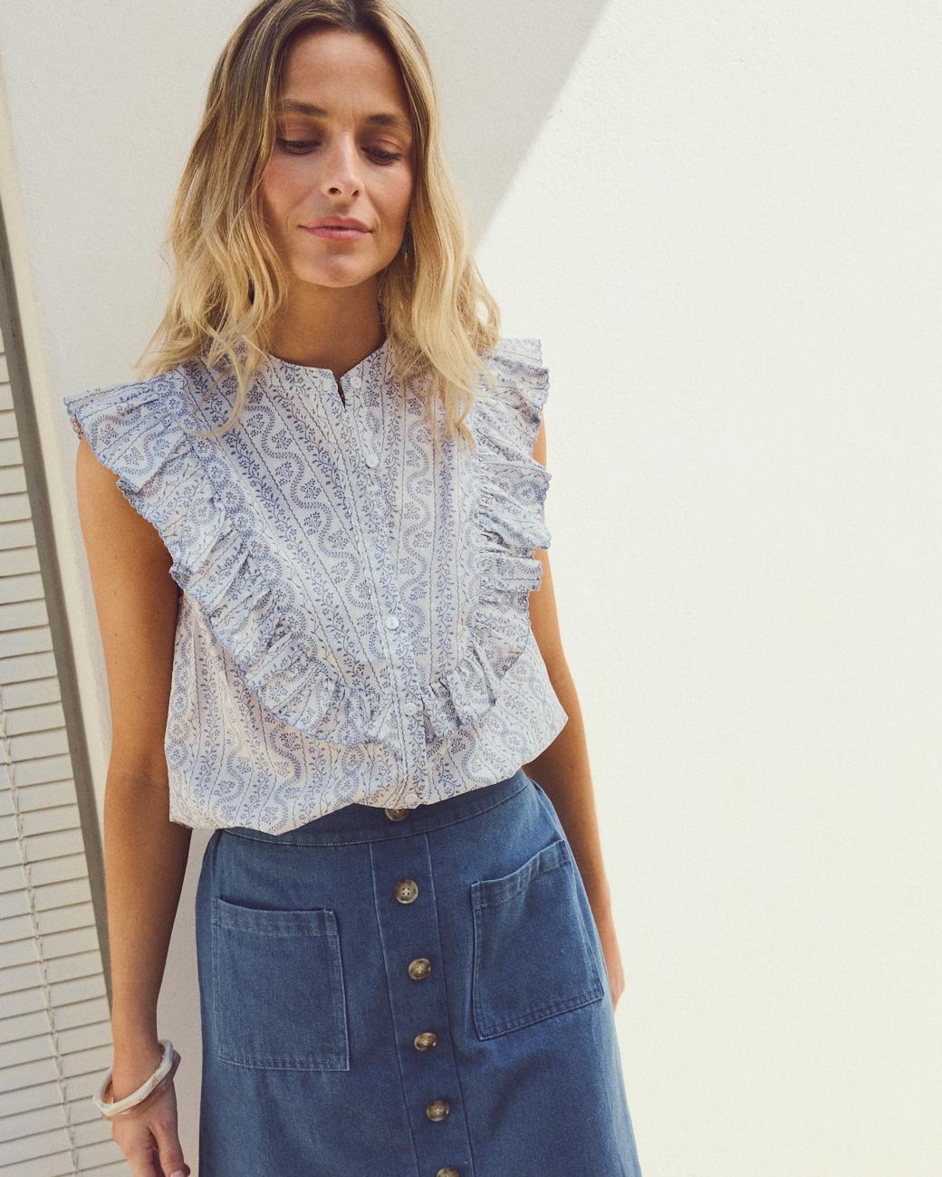 Gladis Ruffle Shirt