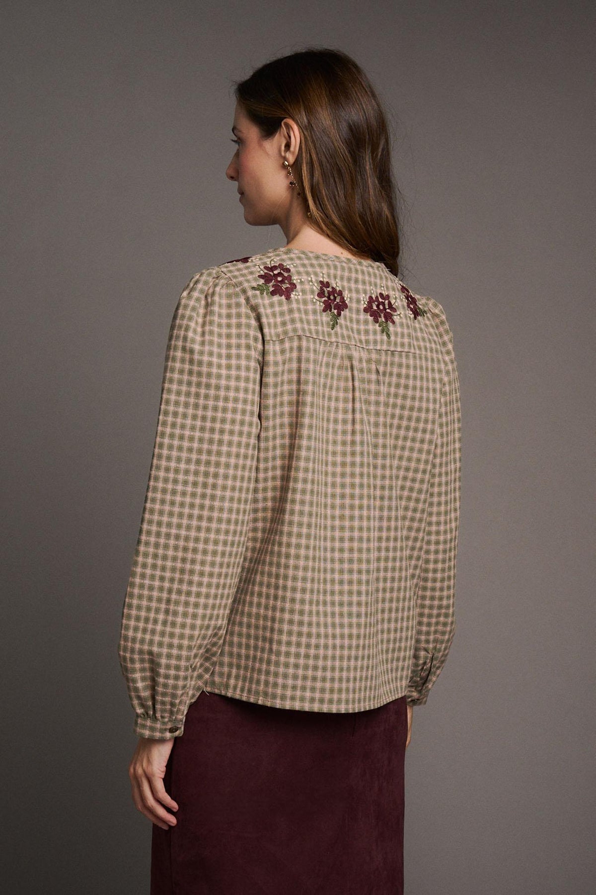 Fleur Embroidered Shirt