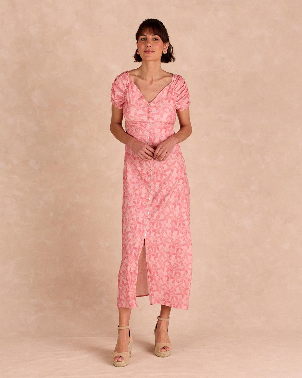 Nara Long Floral Dress