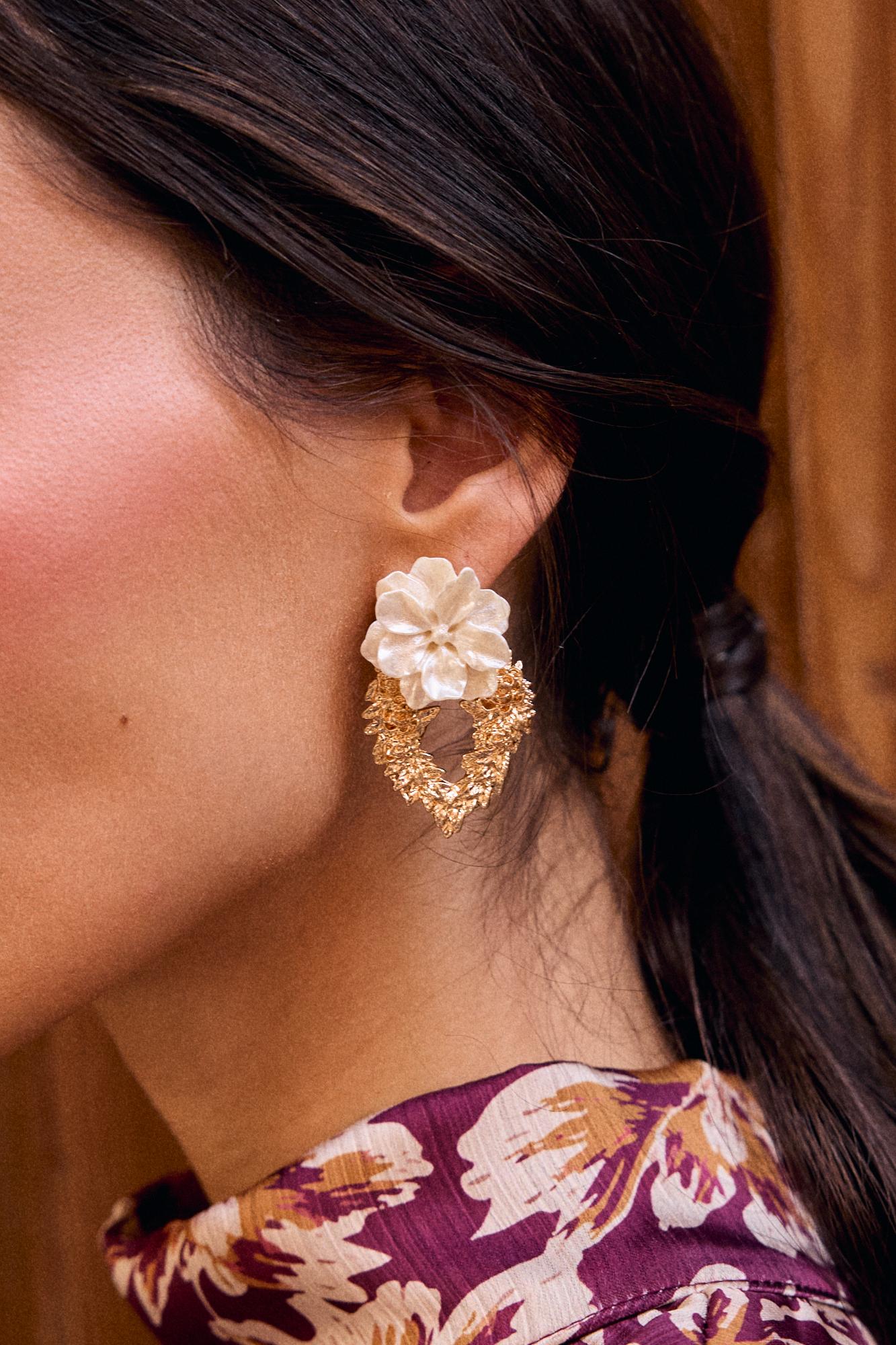 Pendientes Flor Yudi
