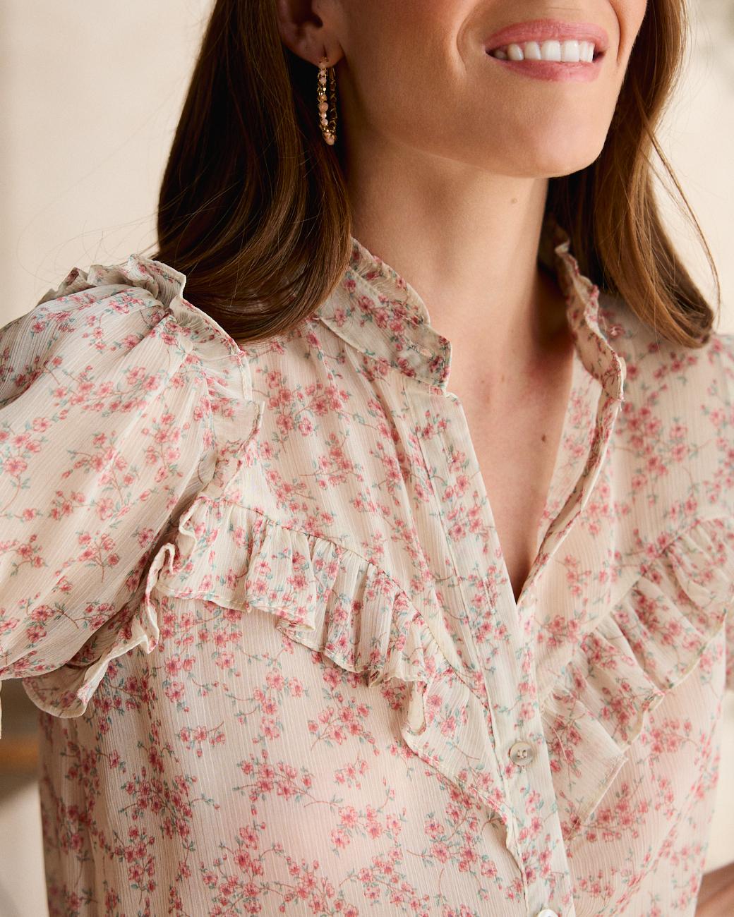 Jasmine Flowers Blouse