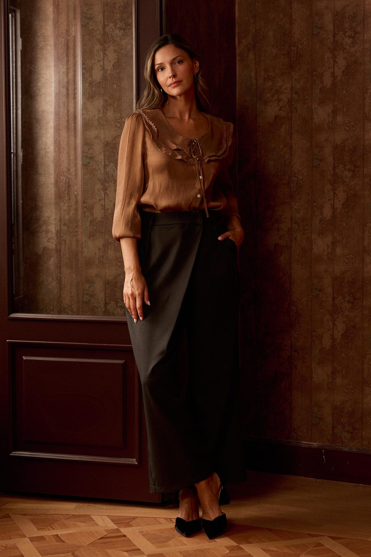 Romy Ruffled Blouse