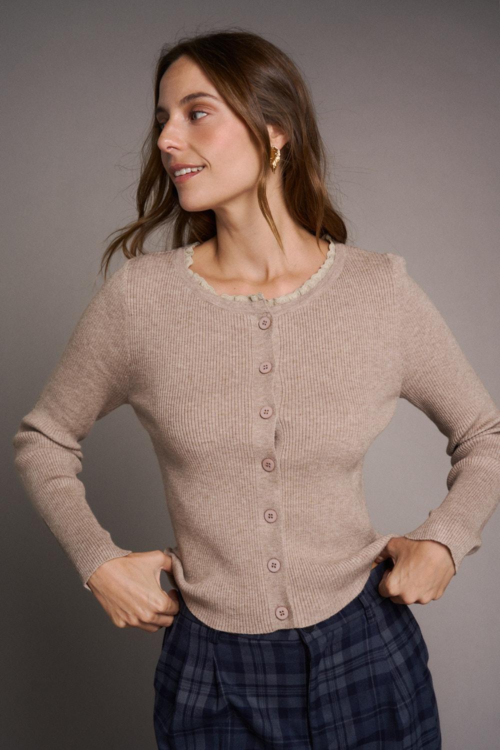 Amélie Lace Cardigan
