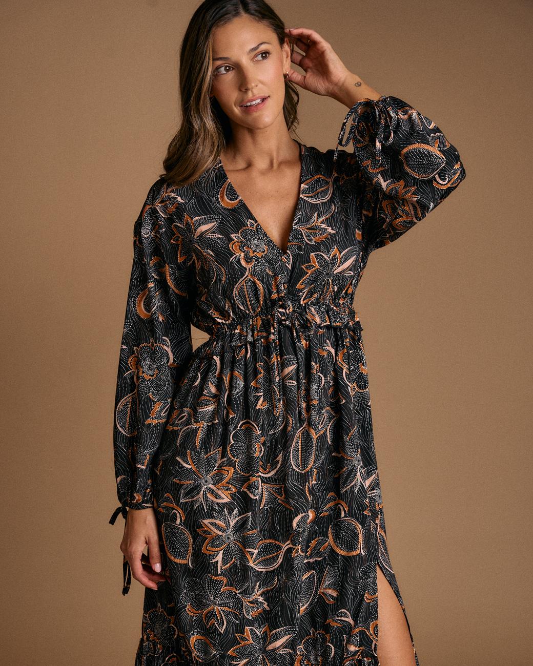 Giorgia Floral Printed Dress
