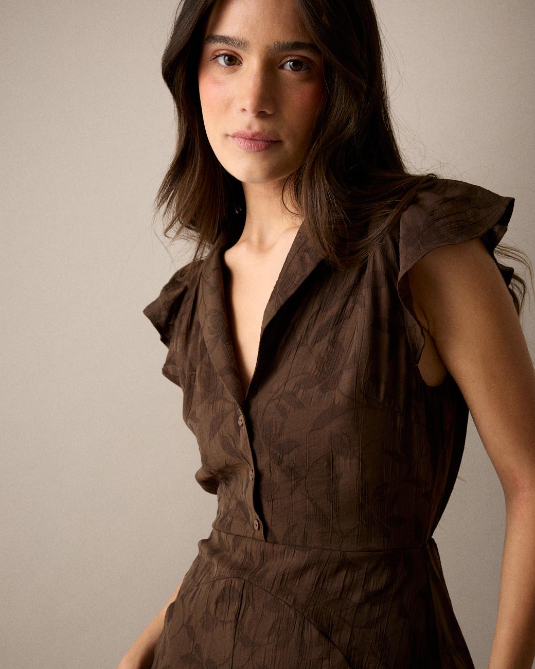 Eire Brown Dress
