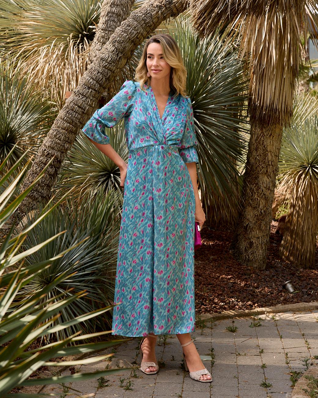 Marciana Print Dress