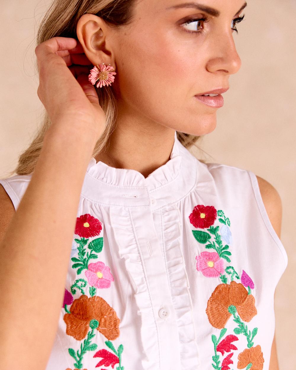 Berinice Embroidered Blouse