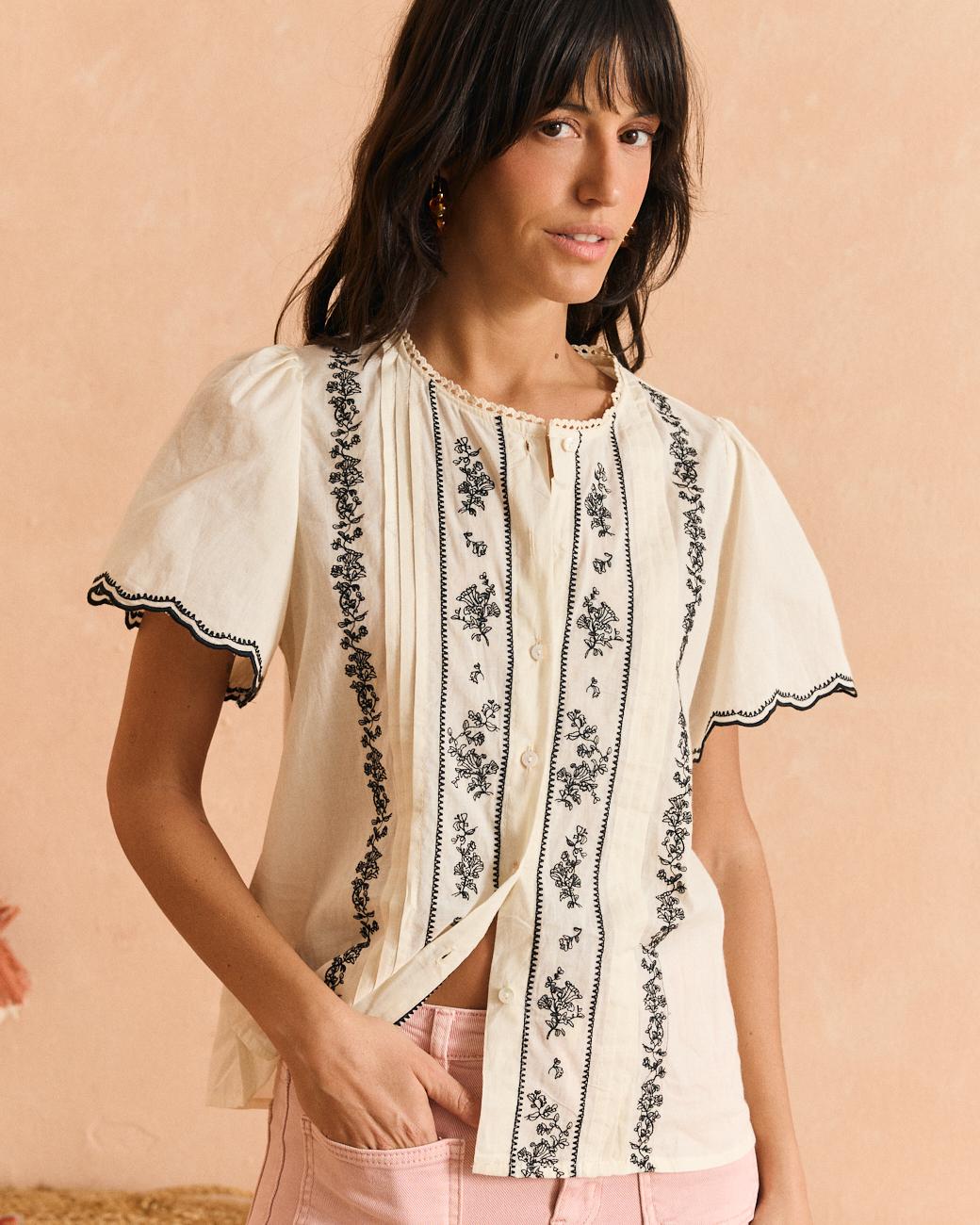 Embroidered Shirt Rubina