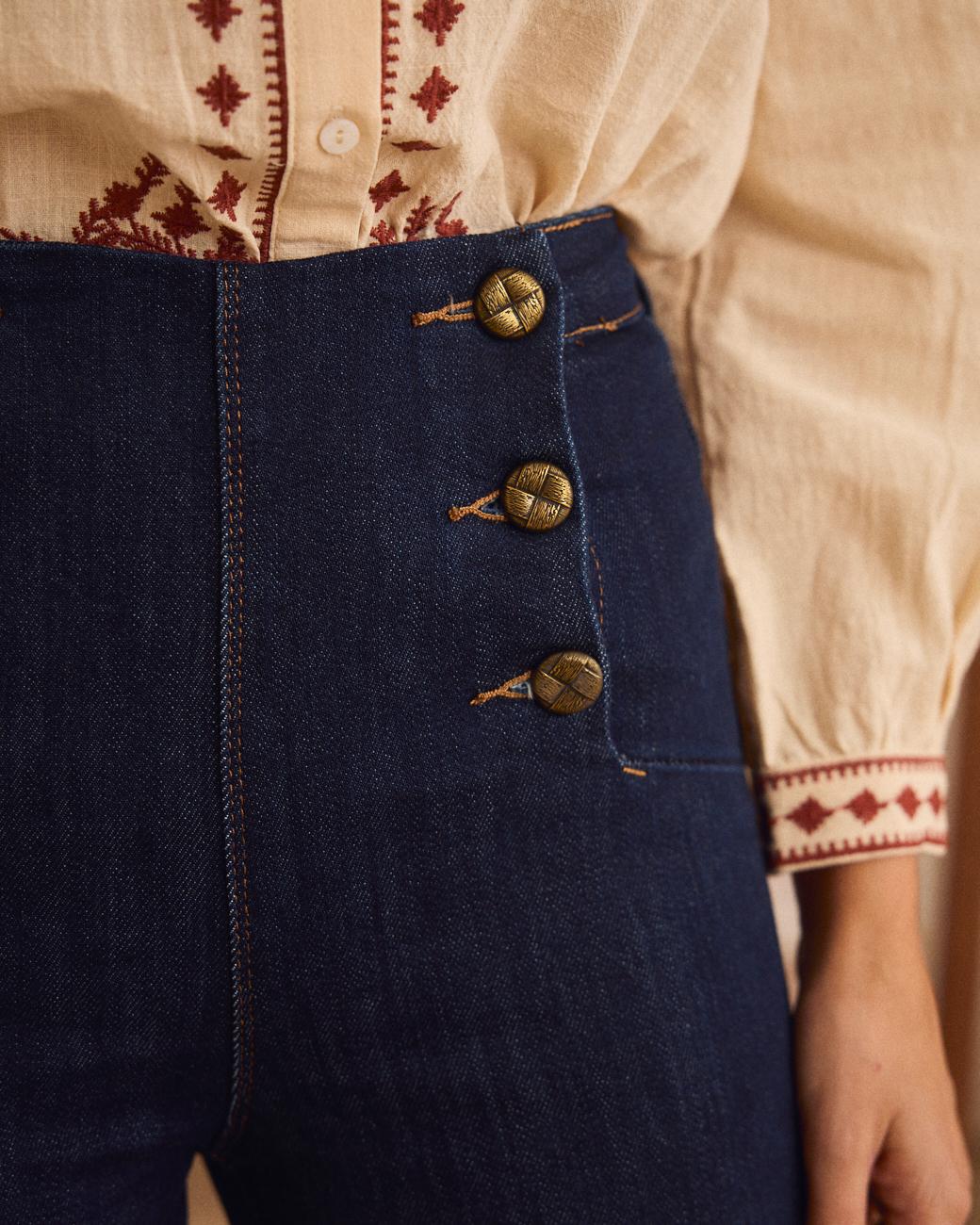 Lucy Button Jeans
