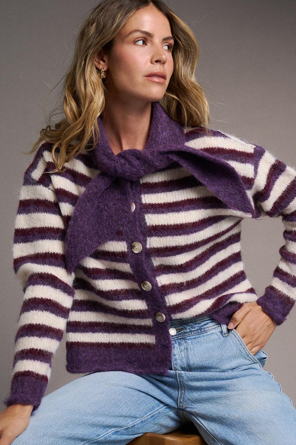 Aurélie Knot Cardigan