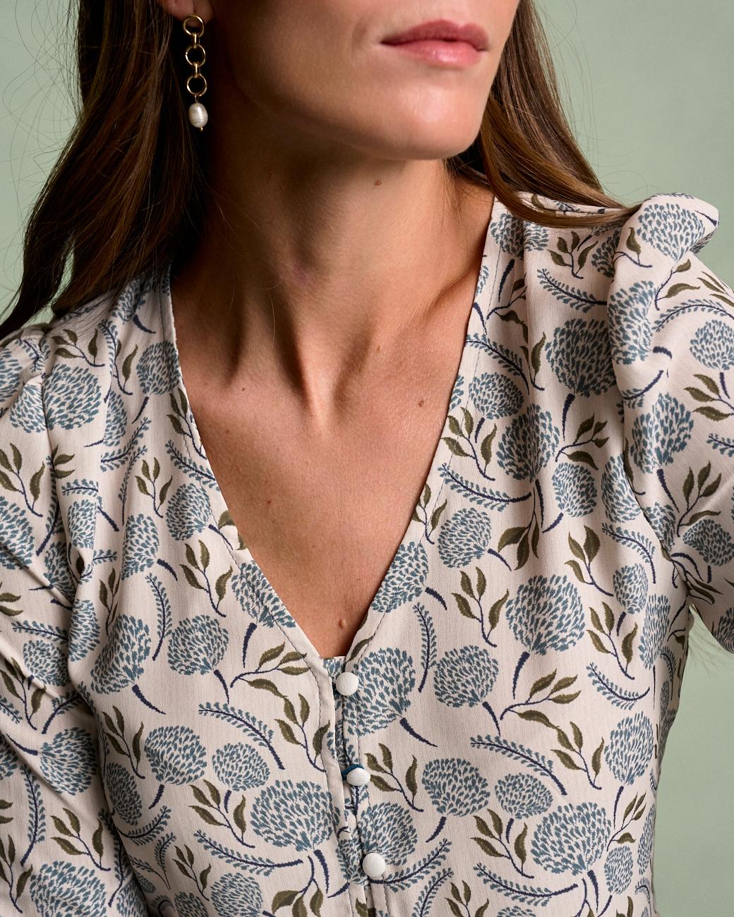 Esther Printed Blouse