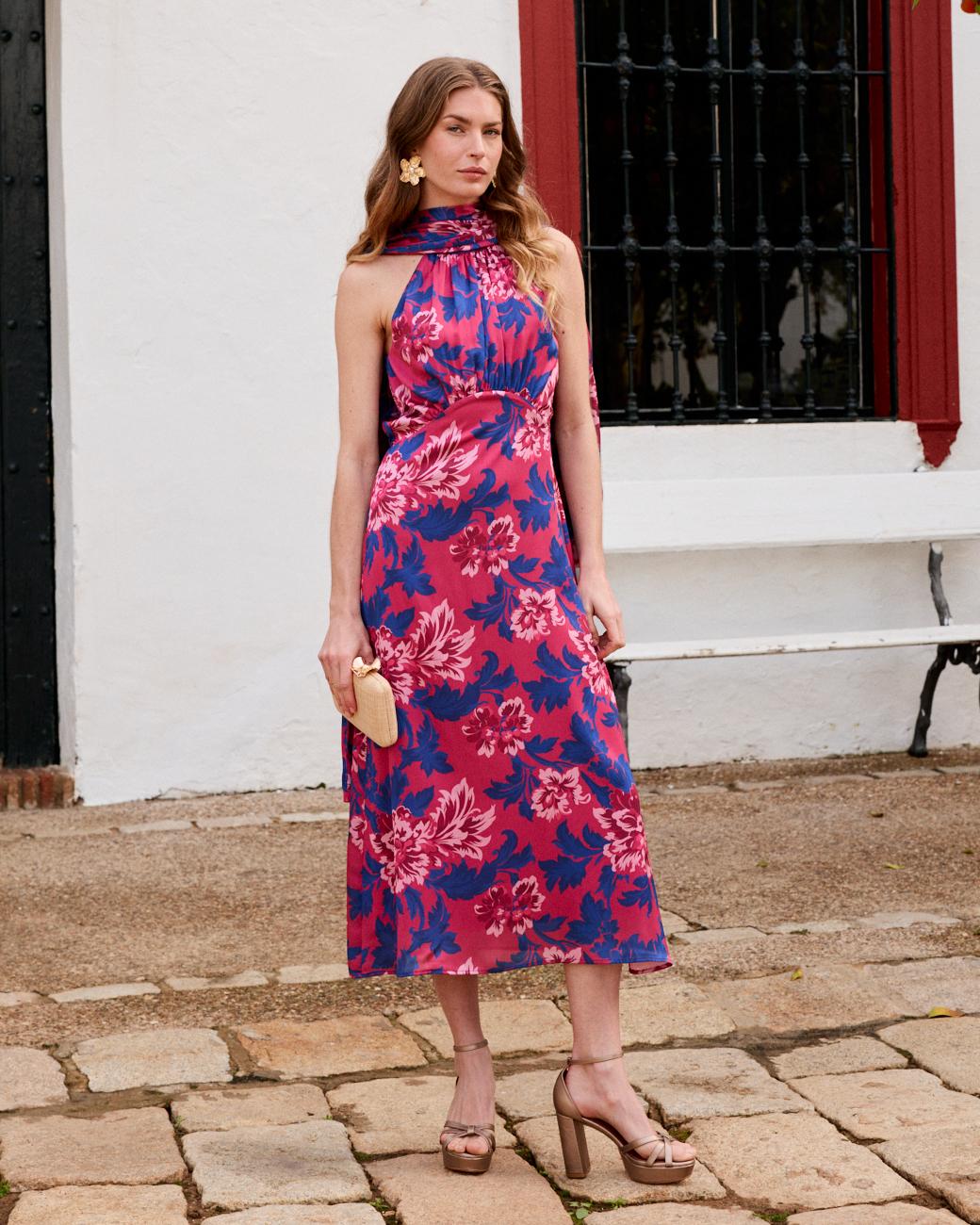 Claren Halter Dress
