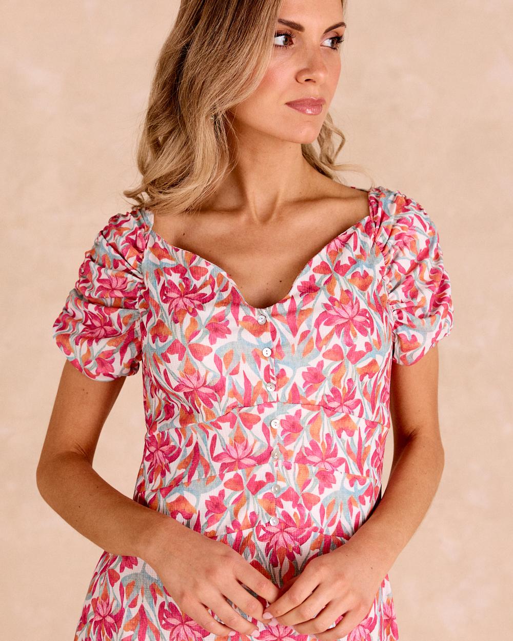 Ariadne Long Geometric Dress