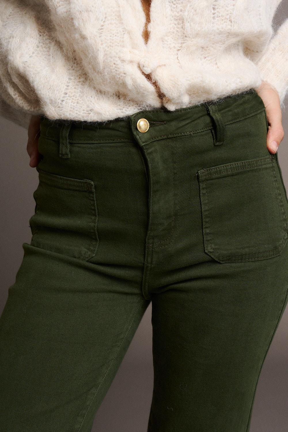 Blanche Denim Trousers