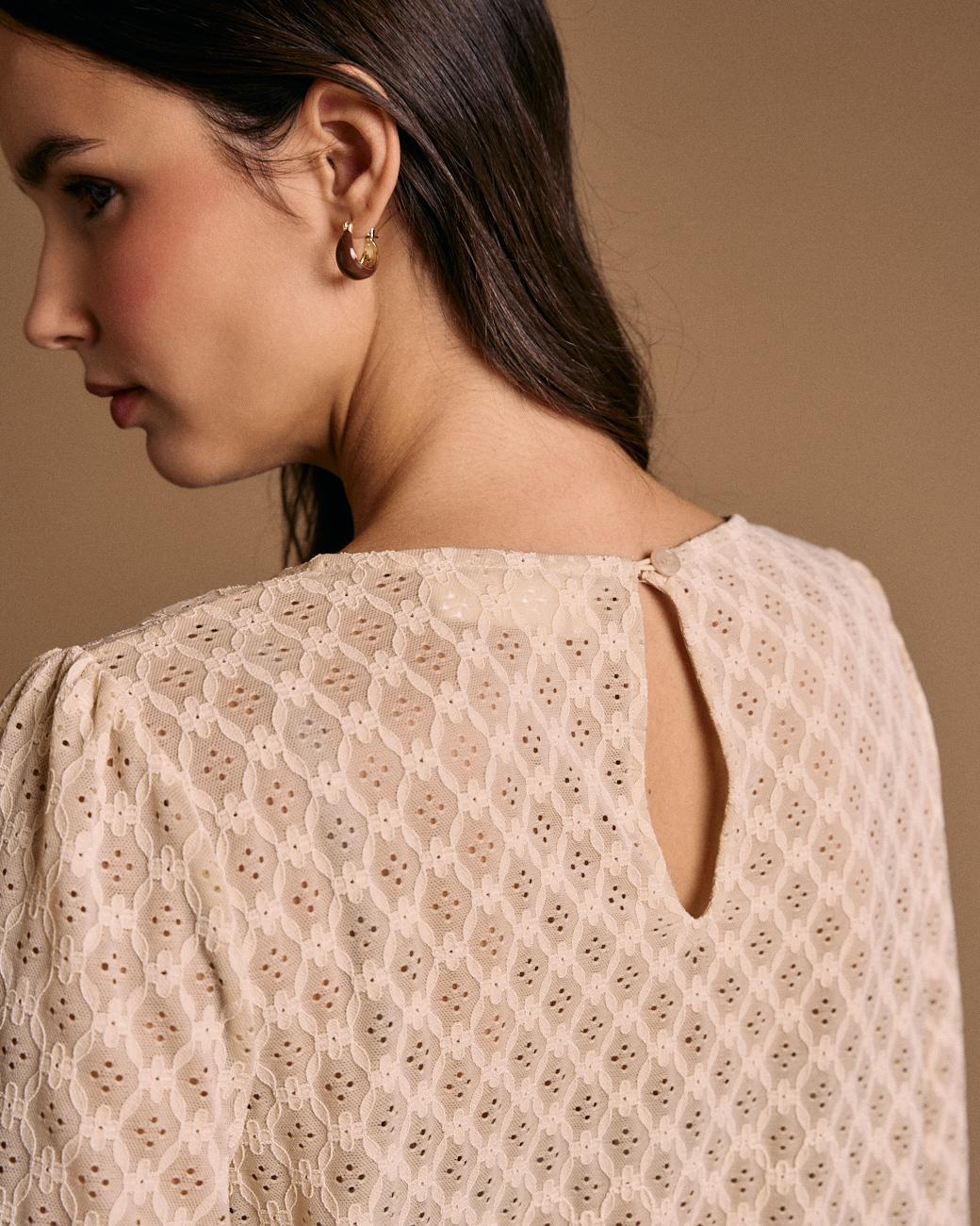 Camelia Detail Blouse