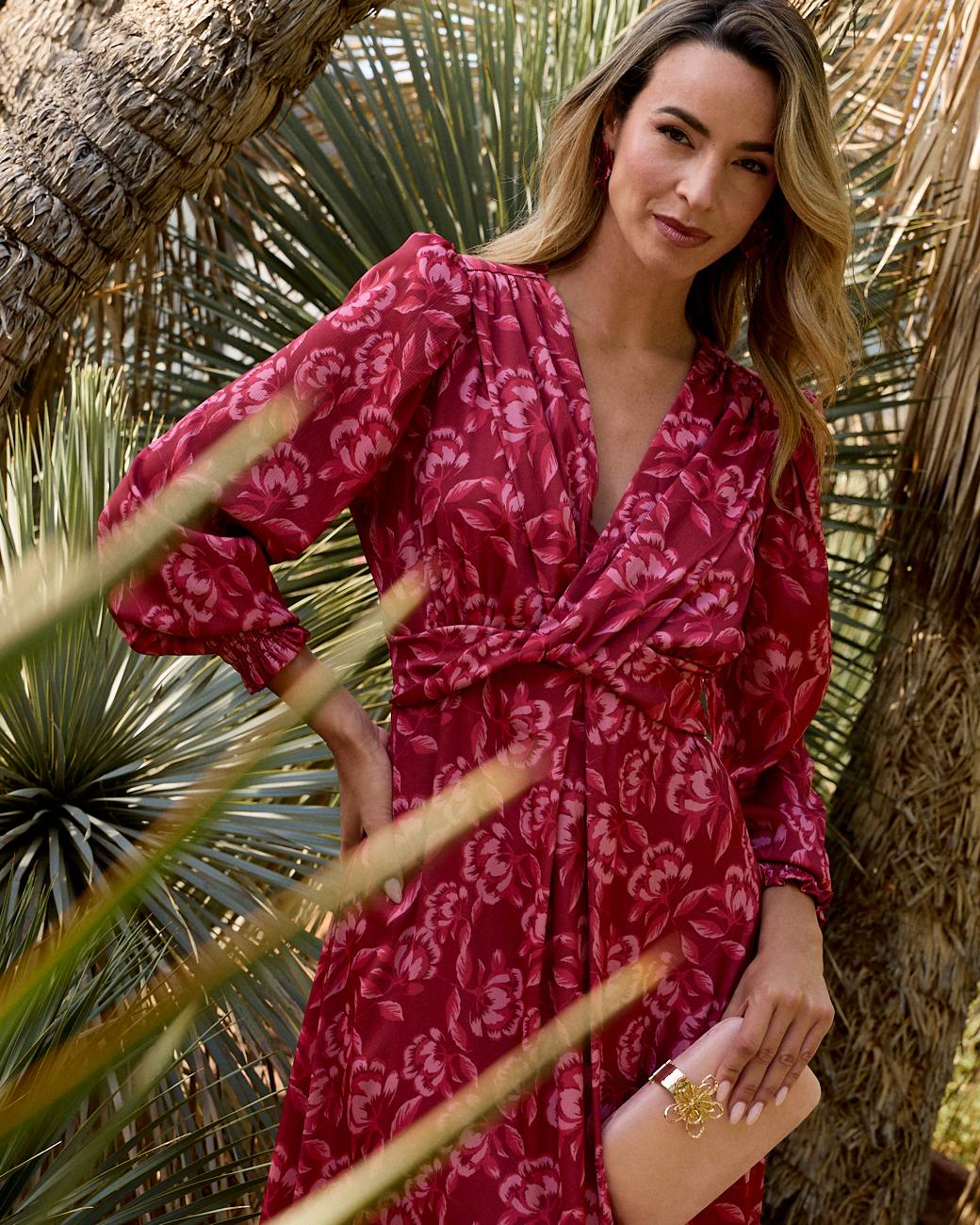 Nides Print Dress