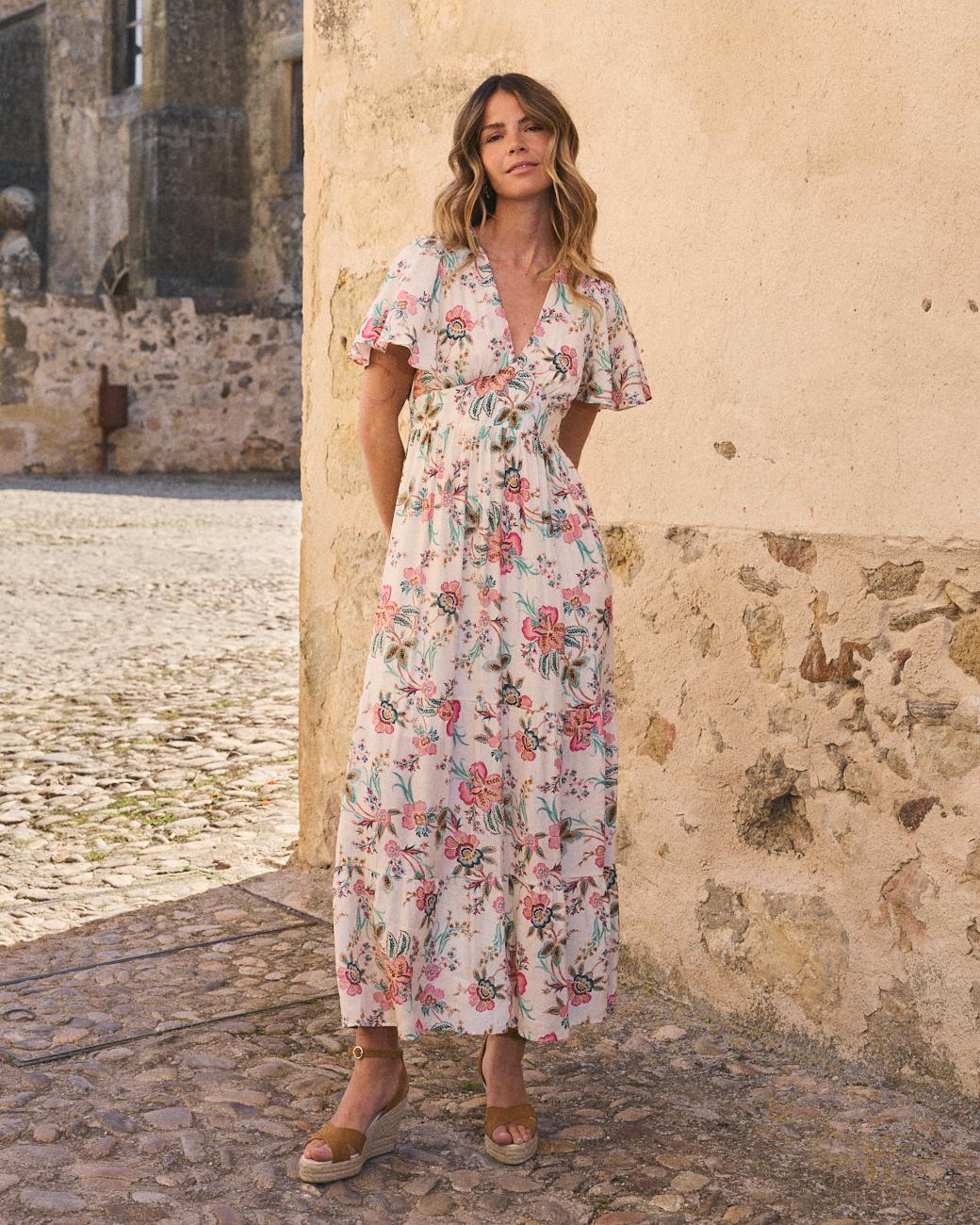 Galene Midi Dress