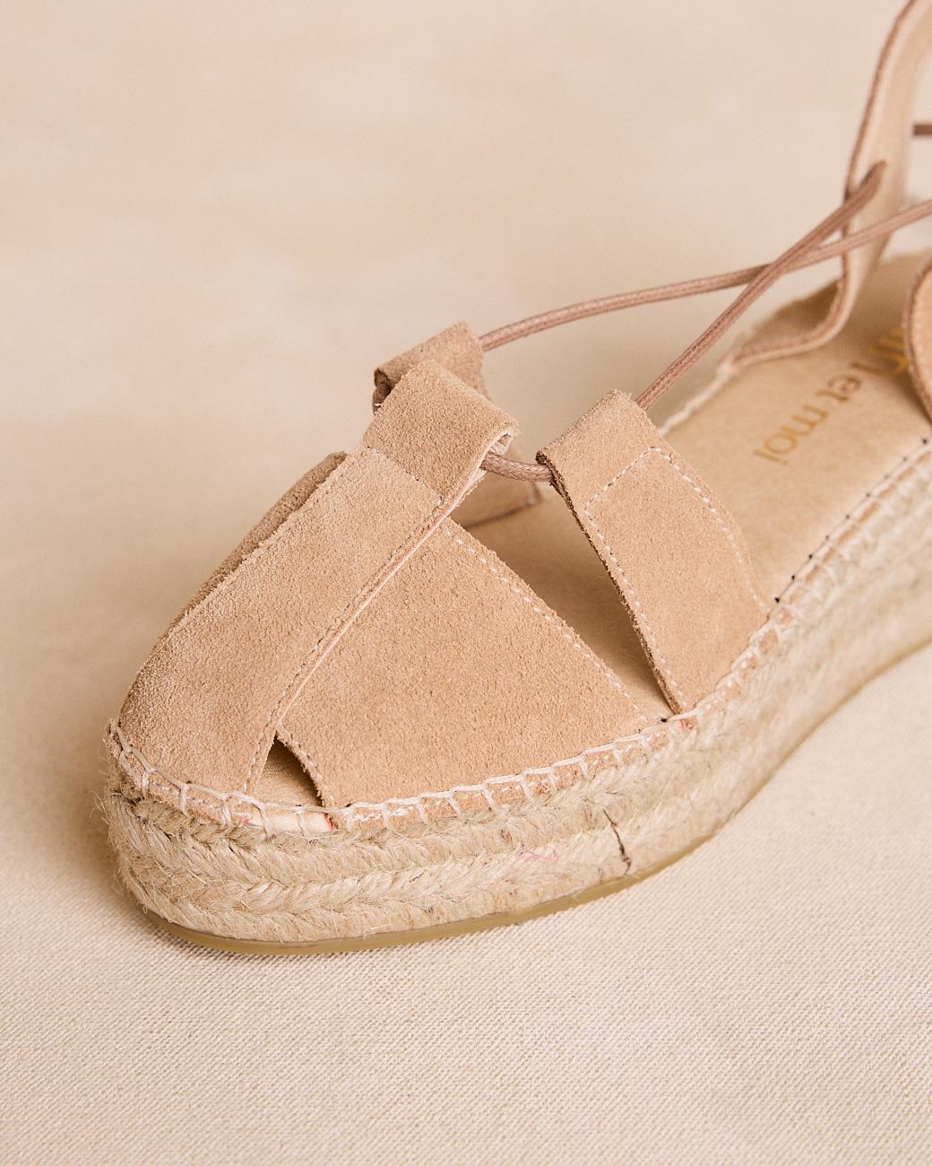 Aurora Suede Espadrille