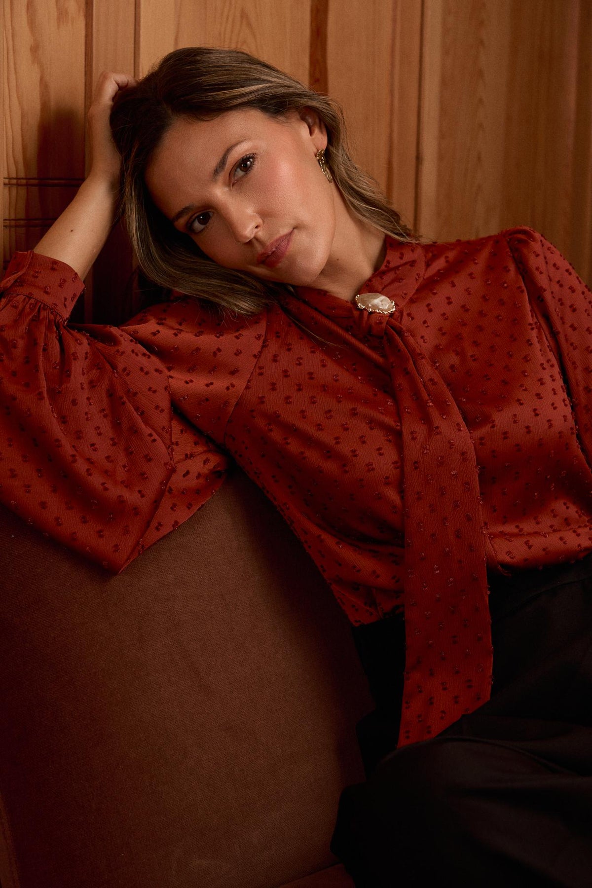 Marguerite Plumeti Blouse