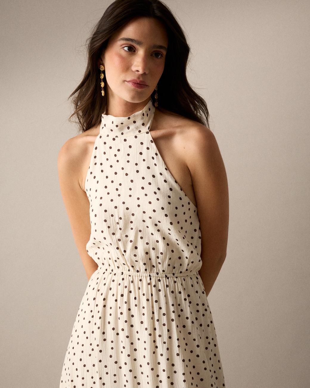 Luz Polka Dot Dress