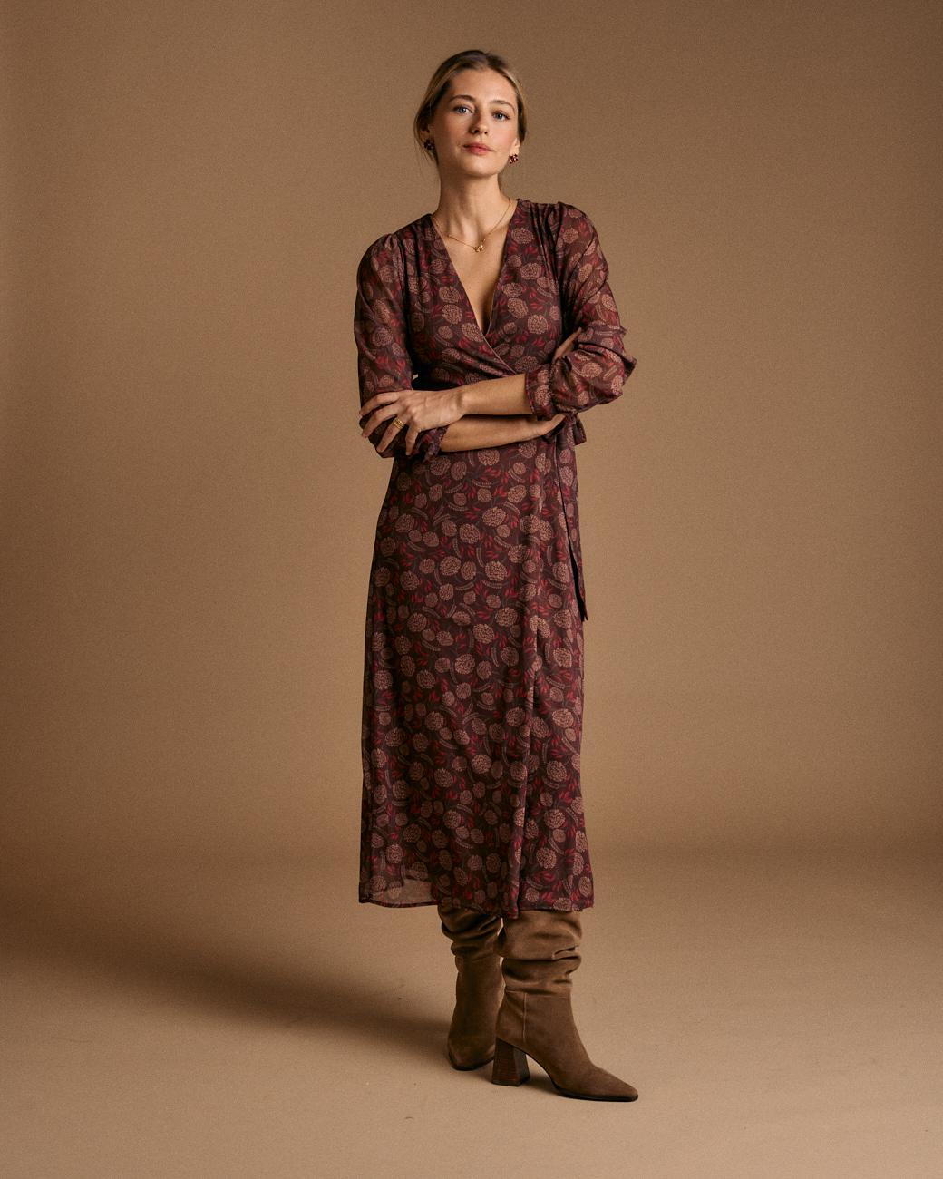 Renata Print Dress