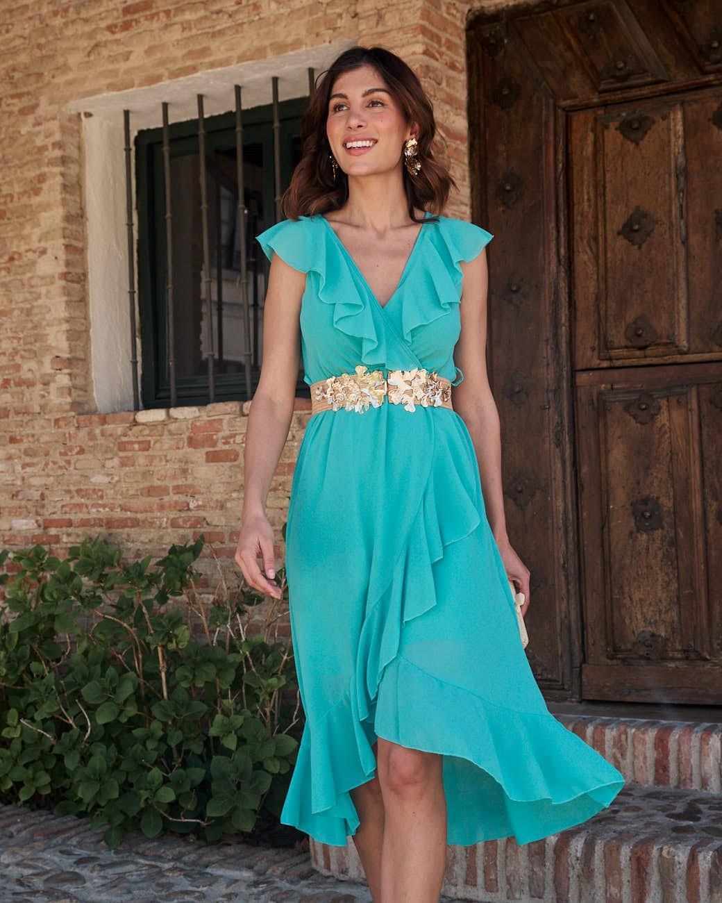 Pantella Ruffle Dress