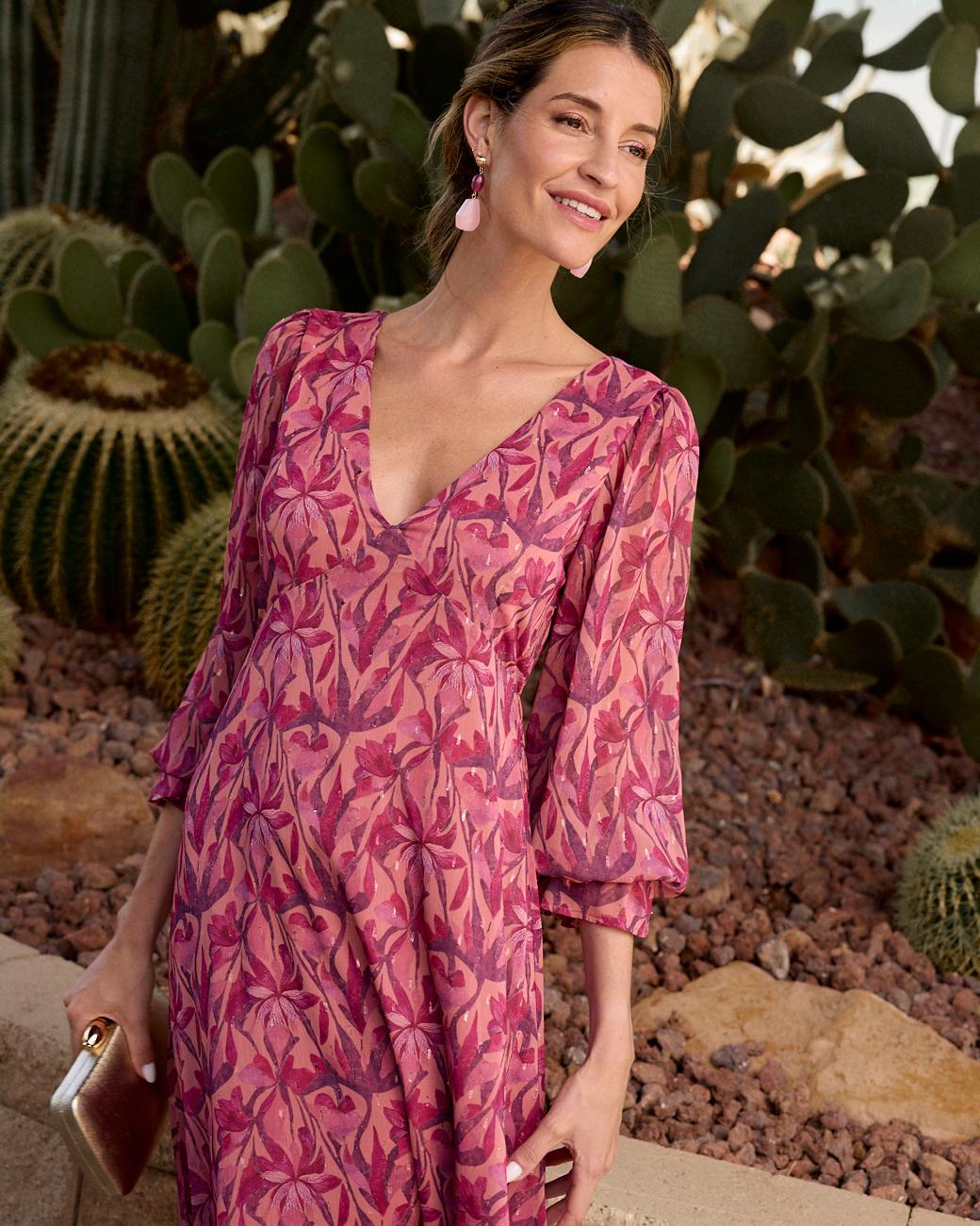 Nima Print Dress