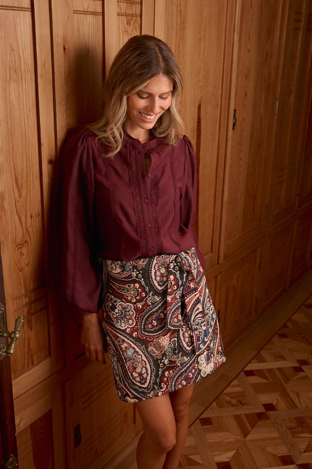 Pepa Paisley Skirt