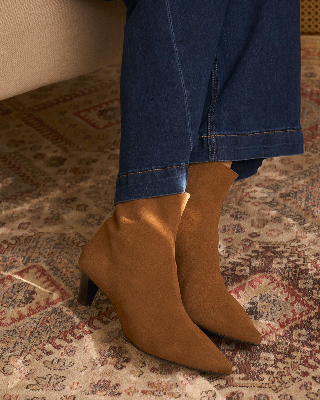 Laura Ankle Boot Heel