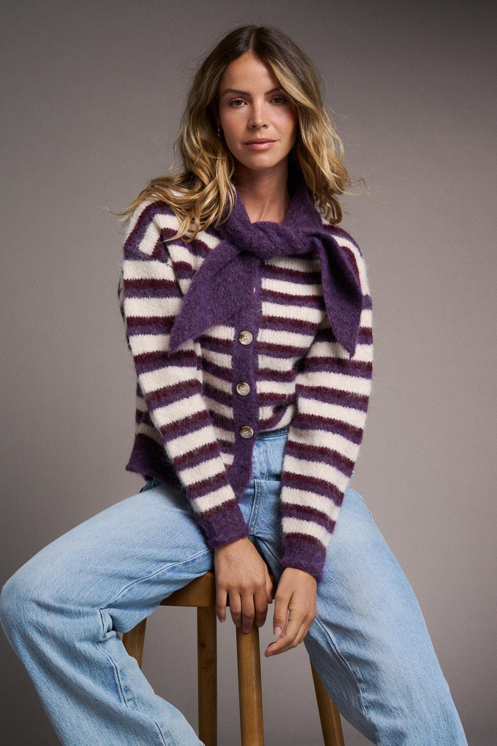 Aurélie Knot Cardigan