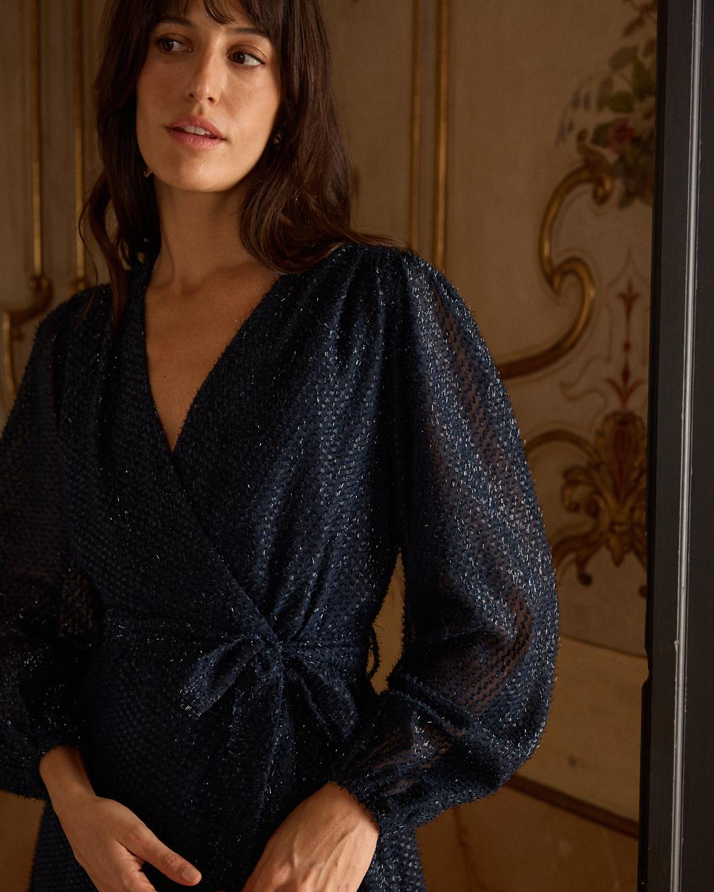 Nerea Short Lurex Dress
