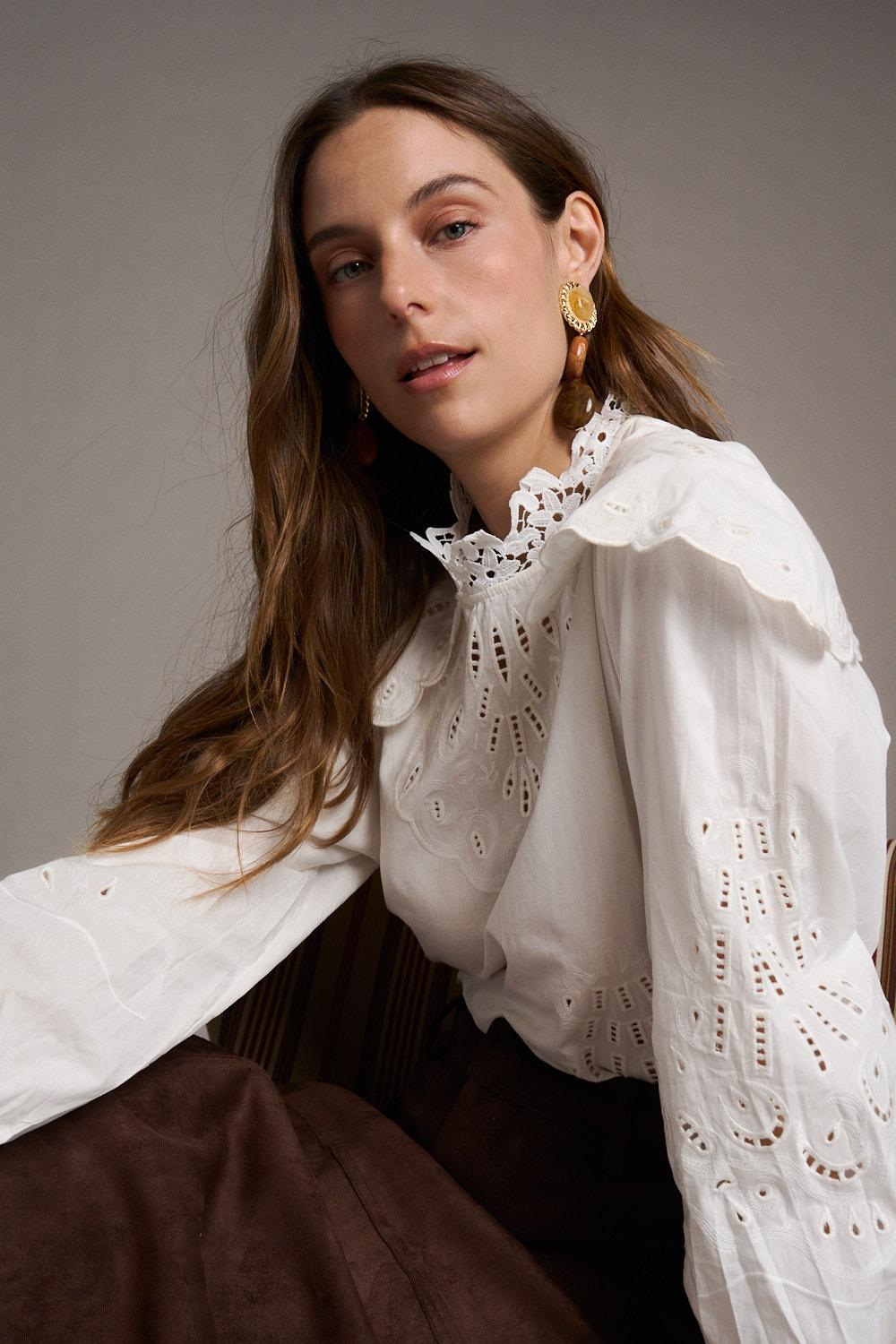 Apolline Embroidered Shirt