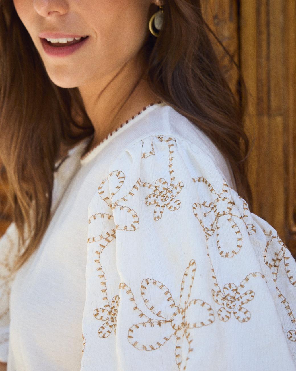 Amellie Sleeve Blouse