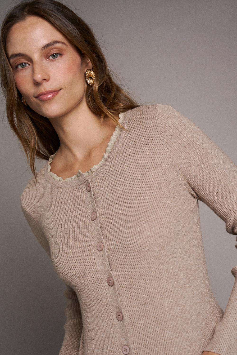 Amélie Lace Cardigan