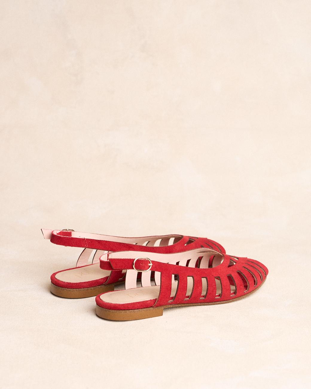 Raquel Cut-out Ballet Flats