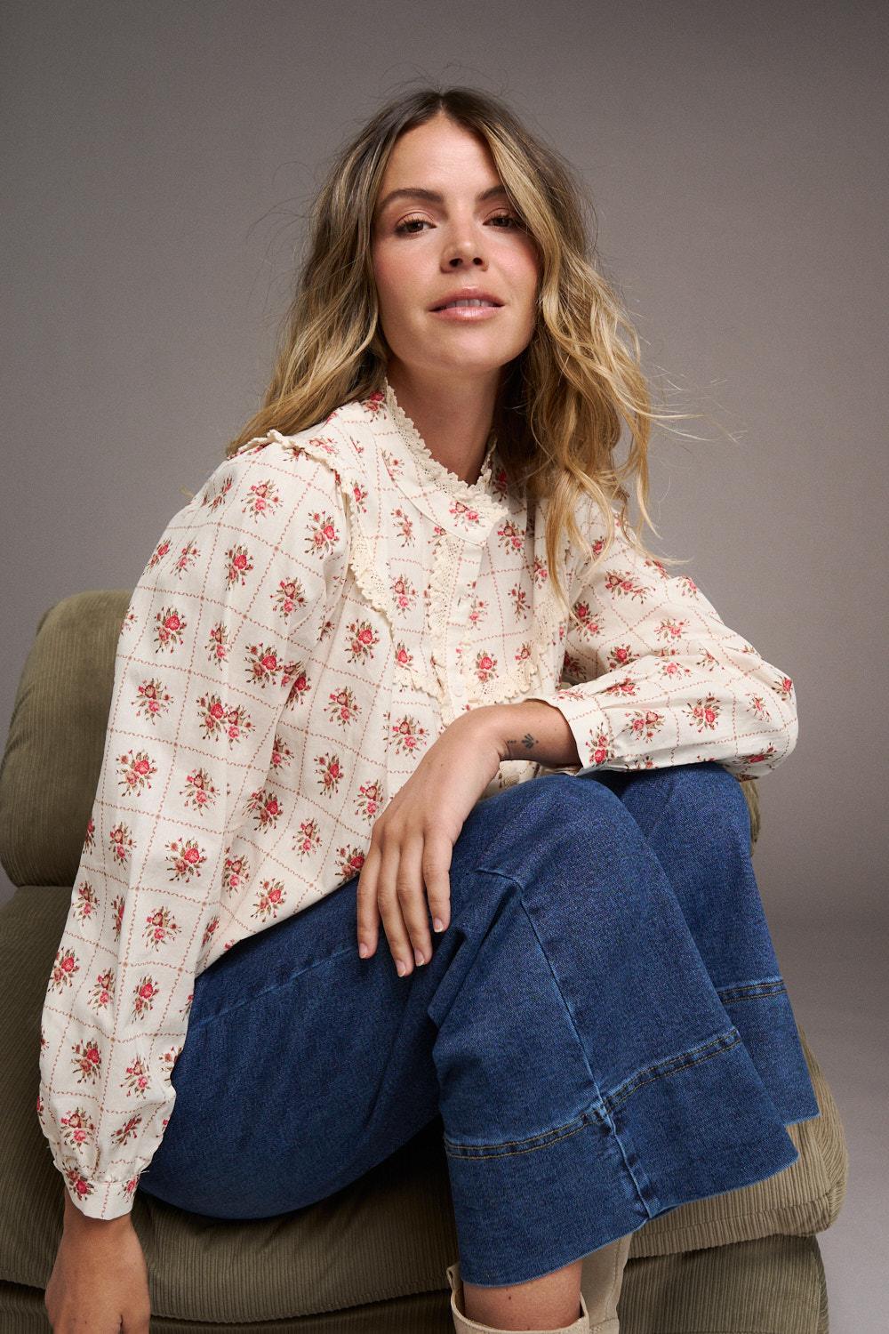 Amapola Flowers Blouse
