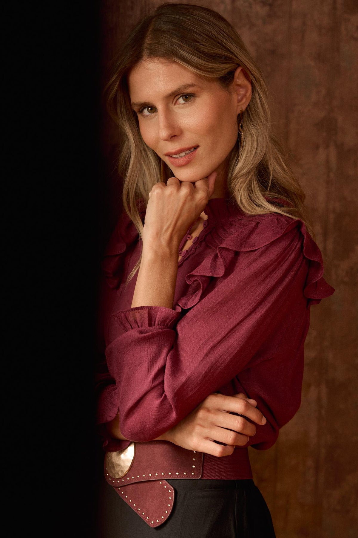 Blusa Volante Alexandra