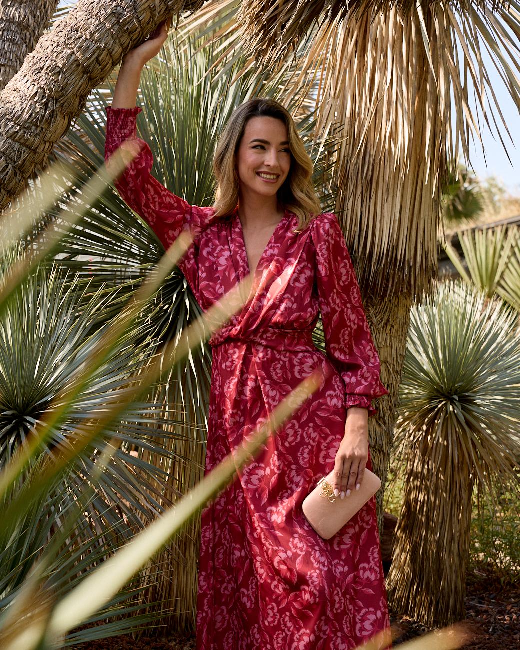 Nides Print Dress